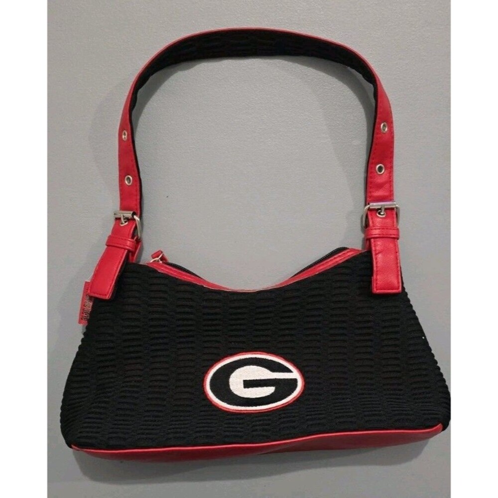 Georgia Bulldogs Handbag - Creations by Alan Stuart Mesh Shoulder Bag